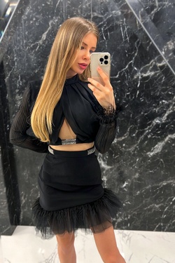 Hit The Dance floor Φούστα - Dark Crystal