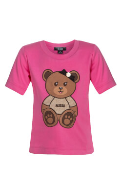 Alessa Bear Mini T-Shirt - Pink