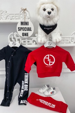 Think big drink milk βρεφική φόρμα - μαύρη