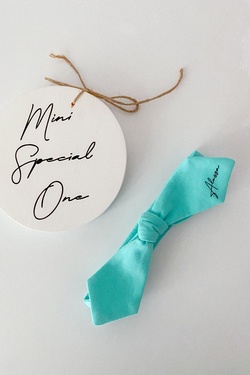 Alessa mini Κορδέλα με φιόγκο - μέντα