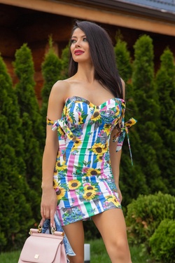 Keep on shining bodycon Φόρεμα - ροζ