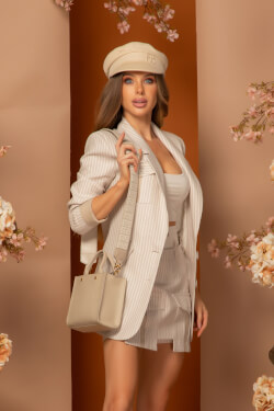 Linen Luxe Oversize Μπλέιζερ