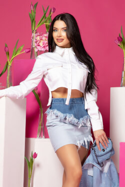 Envy Enigma Mini Τσάντα - Blue denim