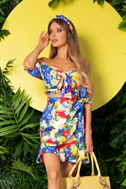 Paradise in Positano Ruffles Φούστα