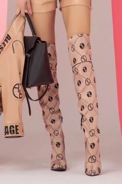 Alessa religion μπότες πάνω από το γόνατο