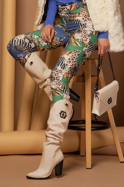 Alessa Rococo Μπότες - Ecru