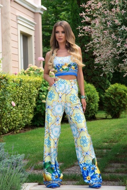 Take your crown μακρύ παντελόνι