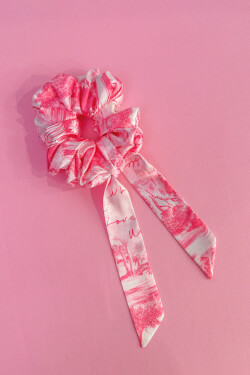 Trendsetter Icon Scrunchie-Φιόγκο - Pink