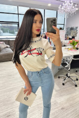 LPB Forever T-Shirt Από Βαμβάκι - Soft Beige - Εικόνα 4