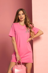 Alessa Royalty Φόρεμα - T-Shirt - Pink - Εικόνα 10