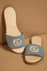 Strut Perfection Παντόφλες - Light Blue - Εικόνα 4
