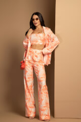 Trendsetter Icon Μακρύ Παντελόνι - Orange - Εικόνα 13