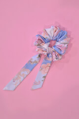 A Touch of Romance Scrunchie Μεγάλο - Vista Blue - Εικόνα 3
