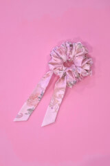 A Touch of Romance Scrunchie Μεγάλο - Pink - Εικόνα 3