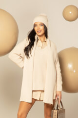 Snug & Chic Μακρύ Πουλόβερ - Seashell - Εικόνα 20