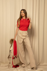 Casual Charm Παντελόνι - Taupe - Εικόνα 15