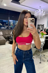 Body like summer Κροπ-Τοπ - Βατόμουρο - Εικόνα 3