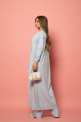 Pastel muse Μακριά Ζακέτα - Light Blue - Εικόνα 14