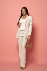 Business Beauty Παντελόνι - Ecru - Εικόνα 17