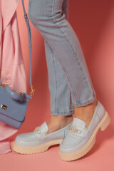 Luxury Step Loafers - Light Blue - Εικόνα 10