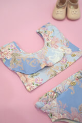 A Touch of Romance Mini Μαγιό Κροπ-Τοπ - Vista Blue - Εικόνα 4