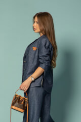 Linen Muse Πουκάμισο Από Λινό - Dark Blue - Εικόνα 14