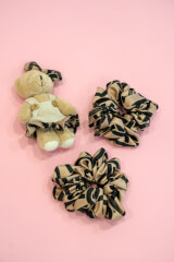 Alessa Luxury Mini Scrunchie - 2 τεμάχια - Εικόνα 3