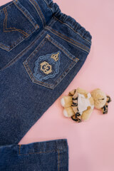 Blue Jean Baby Mini Τζιν - Dark Blue - Εικόνα 4