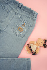 Alessa Royalty Mini Τζιν - Light Blue - Εικόνα 4