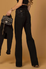 Denim Society Τζιν Με Ίσια Γραμμή - Black - Εικόνα 13
