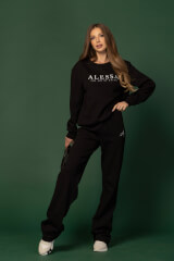 Alessa Pulse Αθλητικό Παντελόνι - Black - Εικόνα 9