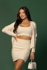 Emblem Knit Πλεκτή Ζακέτα - Soft - Εικόνα 11