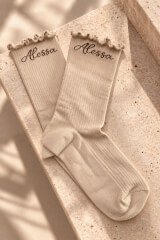 Prestige Pair Κάλτσες Μεσαίου Μήκους - Soft Beige - Εικόνα 4