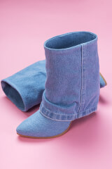 Strut Perfection Μπότες - Denim - Εικόνα 9
