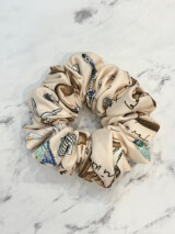 All I Want Is A Yacht Scrunchie - Beige Μικρό - Εικόνα 5