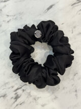 Μαύρο Scrunchie - Μικρό - Εικόνα 4