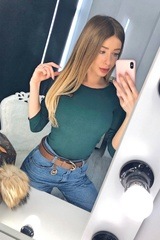 Alessa Everyday Μπλούζα με 3/4 μανίκι - πράσινη - Εικόνα 2