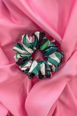 Pink tropic scrunchie - μικρό - Εικόνα 3