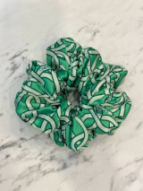 Over The Rainbow Scrunchie μεγάλο - Luxury Green - Εικόνα 3