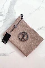Beige glamour Νεσεσέρ από φυσ. δέρμα - μικρό - Εικόνα 4