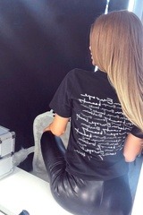 Eastern Europe Beauty t-shirt - back μαύρο - Εικόνα 2