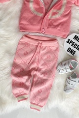 Alessa mini Religion πλεκτό παντελόνι - pink - Εικόνα 9