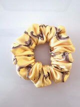 Alessa Rococo Scrunchie - Κίτρινο Μικρό - Εικόνα 6