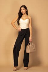 Enduring Elegance Μακρύ Παντελόνι - Black - Εικόνα 9