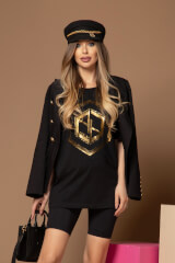 Diva Drive T-Shirt Από Βαμβάκι - Black - Εικόνα 12