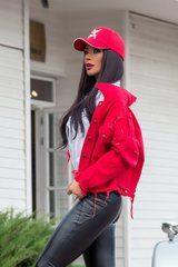 Not a gold digger Καπέλο - κόκκινο - Εικόνα 4