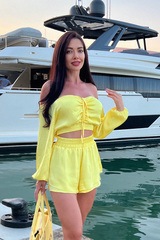 Lovelink Κροπ-Τοπ - Yellow - Εικόνα 6