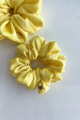 Lovelink Scrunchie - Κίτρινο Μικρό - Εικόνα 4