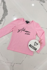 Alessa mini μπλούζα με μακρύ μανίκι - pink - Εικόνα 3