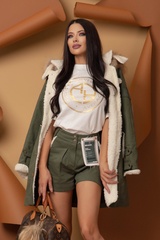 Revolve Around Me T-Shirt - Εκρού - Εικόνα 7